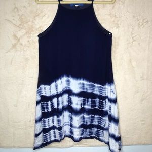 FLOWY TIE DYED DRESS SZ LARGE